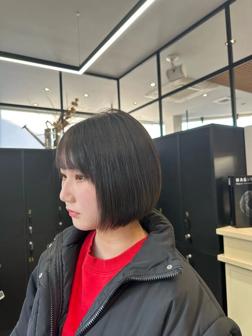 ショート 【育休中】EARTH 荒井店HARUNAのヘアスタイル