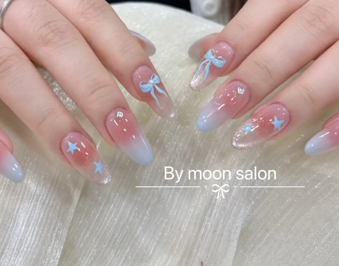 ネイル ハンドネイル By moonネイル 🌷ワンホン/韓国風のネイルデザイン