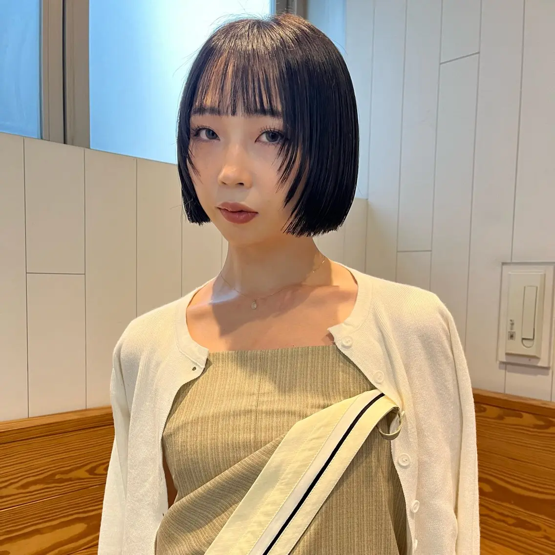 ショート カラー 艶髪✨×顔周りカット 🧚ナツホのヘアスタイル
