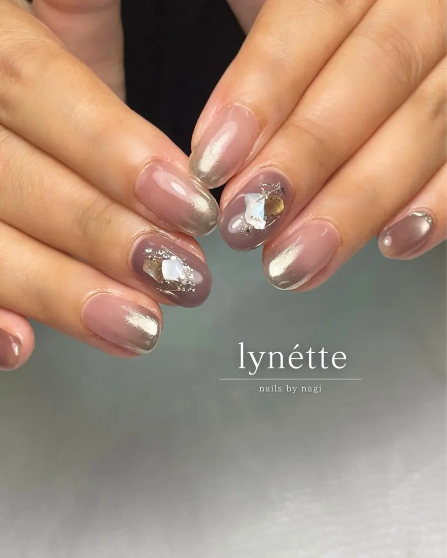 ネイル ニュアンスネイル lynétte 那覇ネイルサロンのネイルデザイン