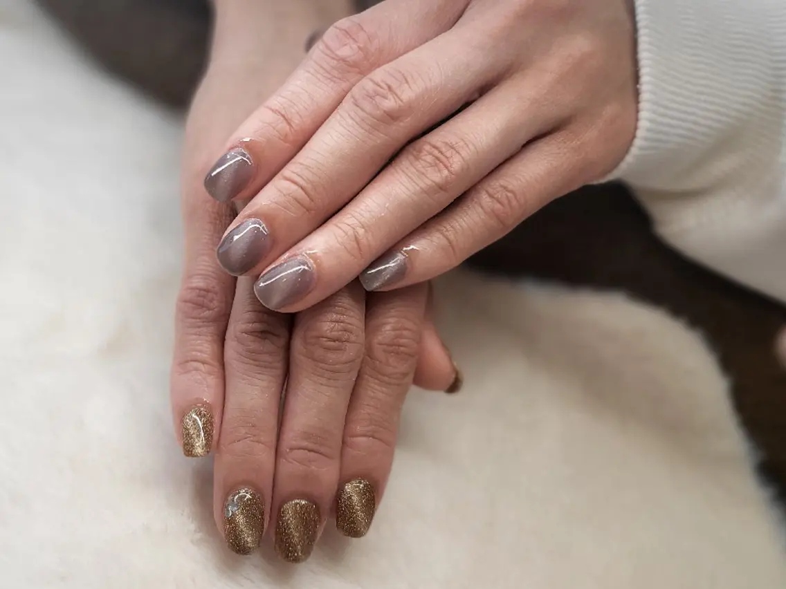 ネイル マグネットネイル 心斎橋Salon Epokkuのネイルデザイン
