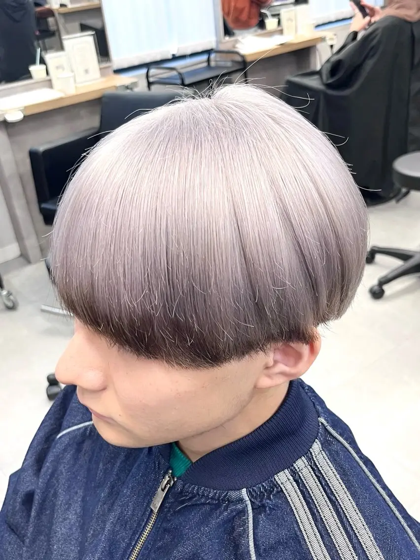 ショート ショートヘア 縮毛矯正 カマタ ハルキのヘアスタイル
