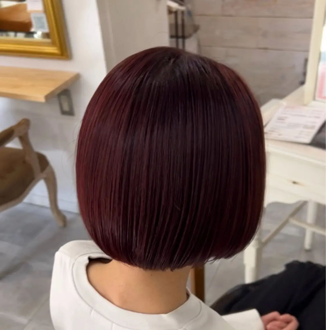 カラー レッドカラー ヘアカラー SHIAN 🐶菜月 /カラーのヘアスタイル