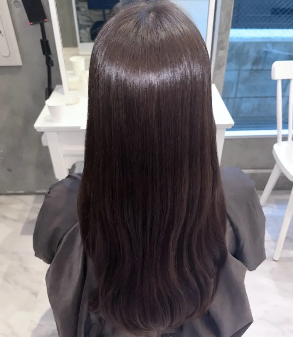 ロング カラー ブラウンカラー ヘアカラー 渋谷/髪質改善 カラー🪽美那のヘアスタイル