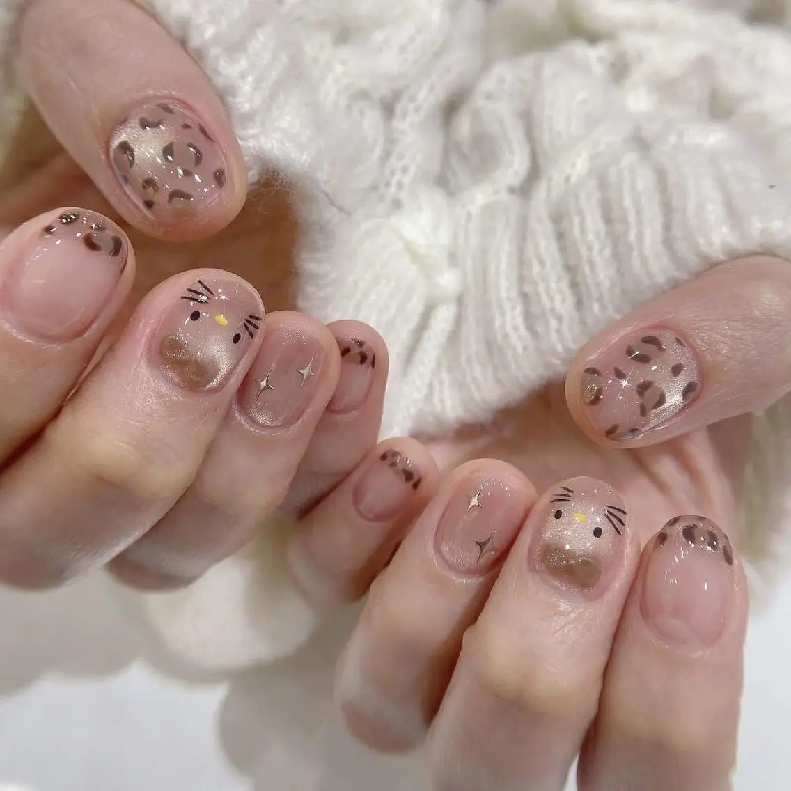 ネイル 長さ出し フレンチネイル グラデーション 卒業式 マグネットネイル ハンドネイル MIHANA YUKIのネイルデザイン