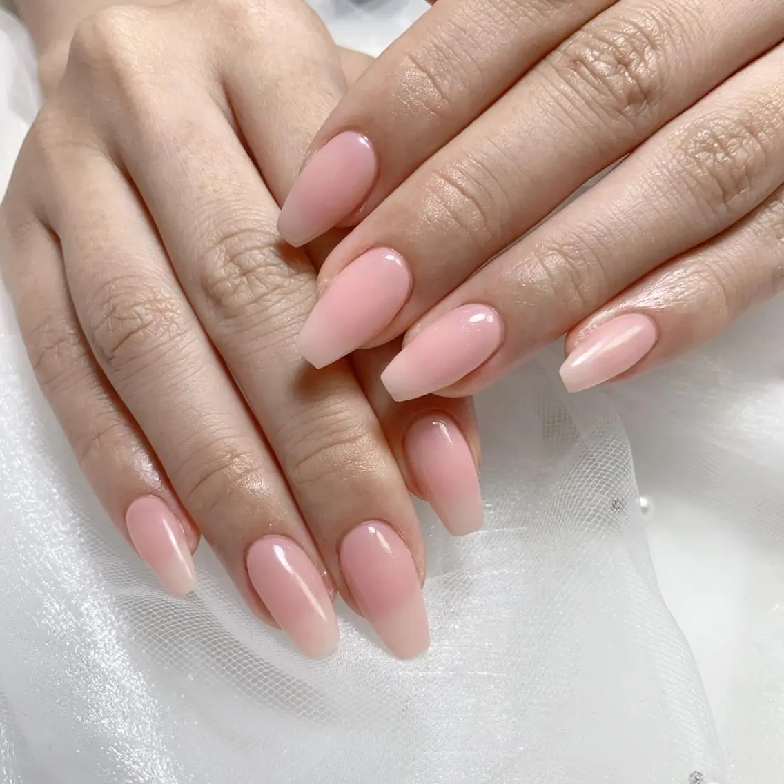 ネイル ワンカラーネイル ハンドネイル Nail salon 木にいるのネイルデザイン
