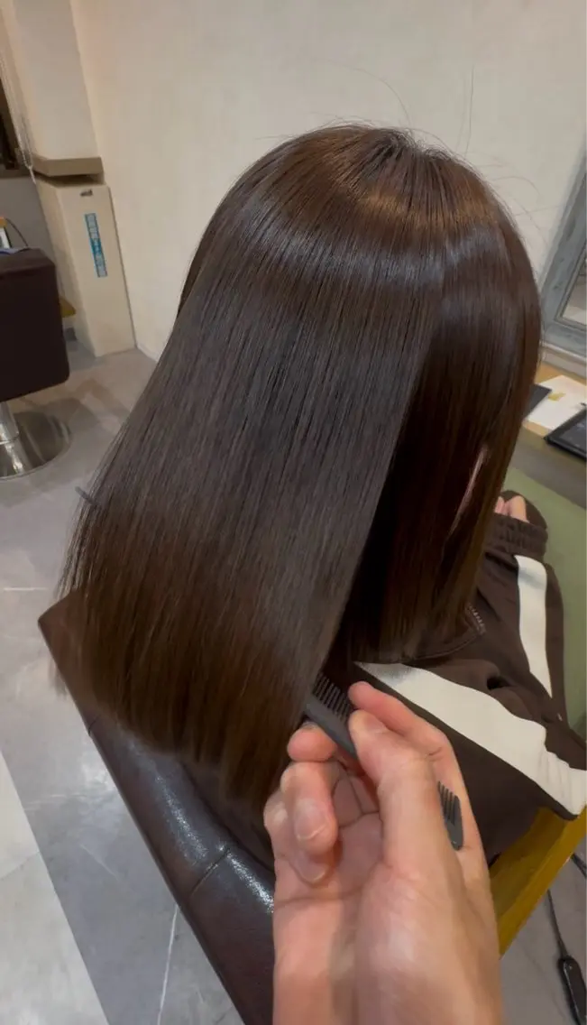 ショート カット 縮毛矯正 🫧髪質改善🫧/ ひじりなり🍏のヘアスタイル