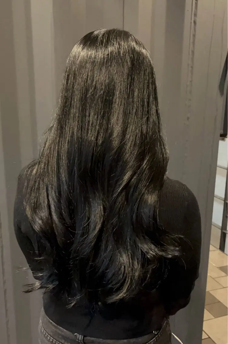 ロング カラー AYANE ◝✩韓国ヘアのヘアスタイル