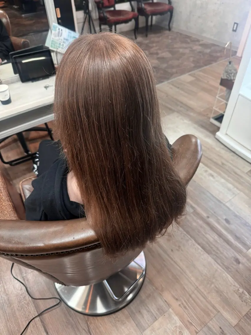 ロング ヘアカラー あいり 👶🏻❤︎のヘアスタイル