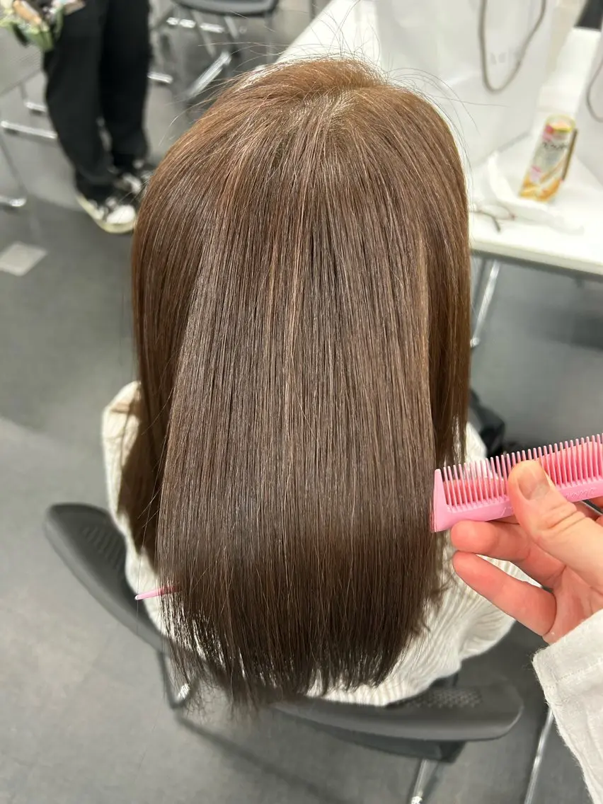 ミディアム 東谷栞里 /カラーモデル募集中のヘアスタイル