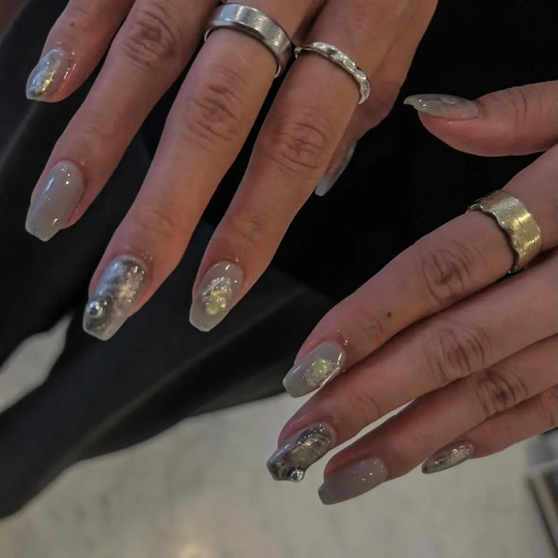 ネイル ニュアンスネイル ハンドネイル Re:eight nailのネイルデザイン