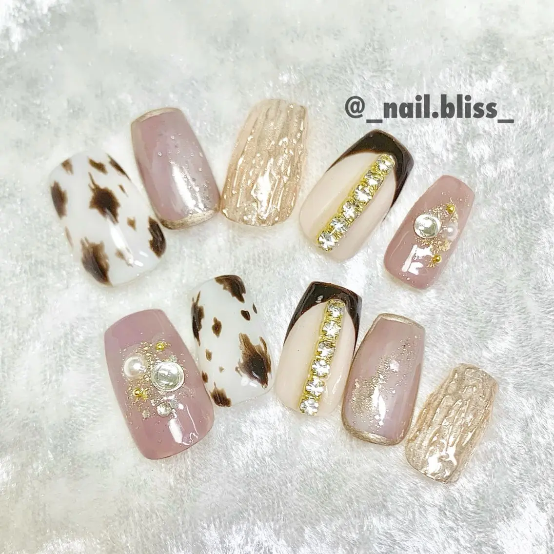 ネイル アニマル柄 NAIL BLISSのネイルデザイン