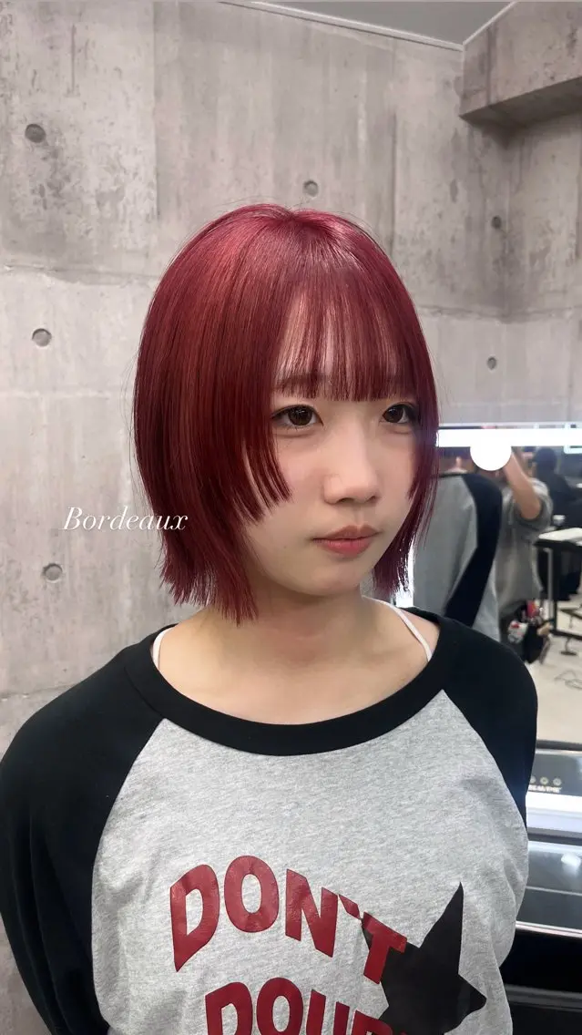 ショート カラー ハイトーン/ゆるふわ 🧚𖥔ׁTOMO♡のヘアスタイル