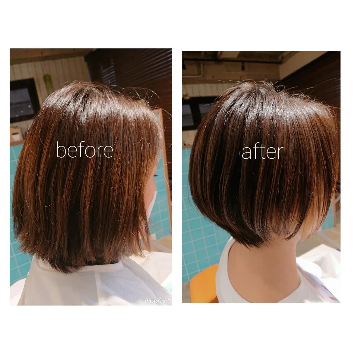 ショート alushe 岡 陽子のヘアスタイル