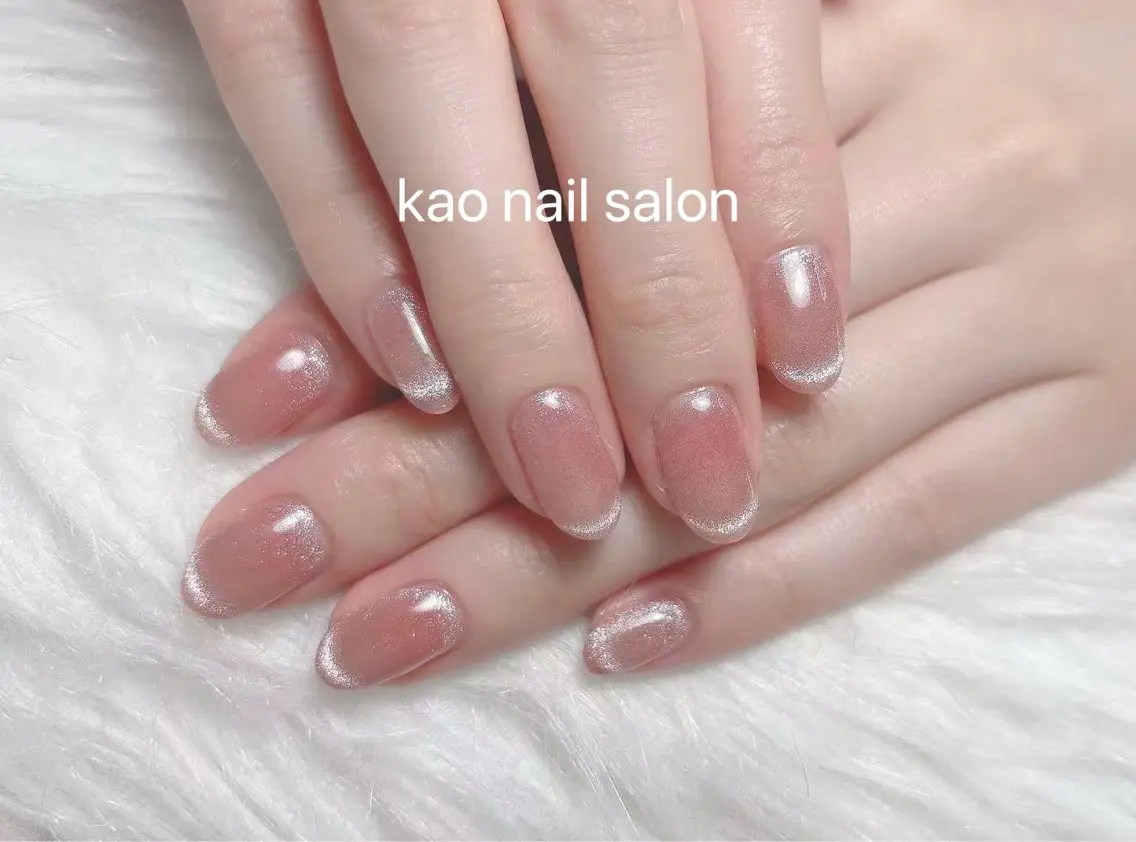 ネイル ハンドネイル kao nail マグネット/長さだしのネイルデザイン