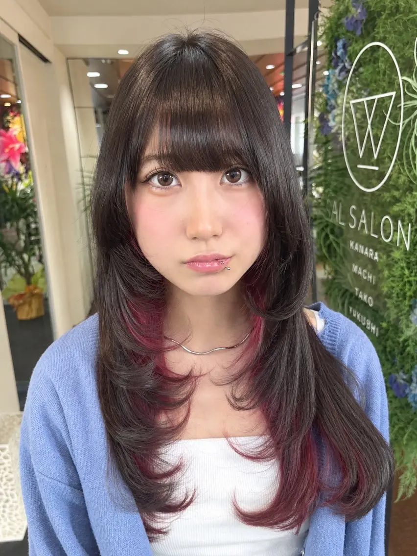 カラー ヘアカラー yunosuke/艶 カラーw-salonのヘアスタイル