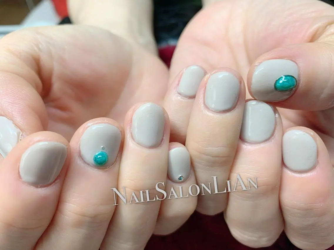 ネイル 持ち込み ハンドネイル NailSalon LiAnのネイルデザイン