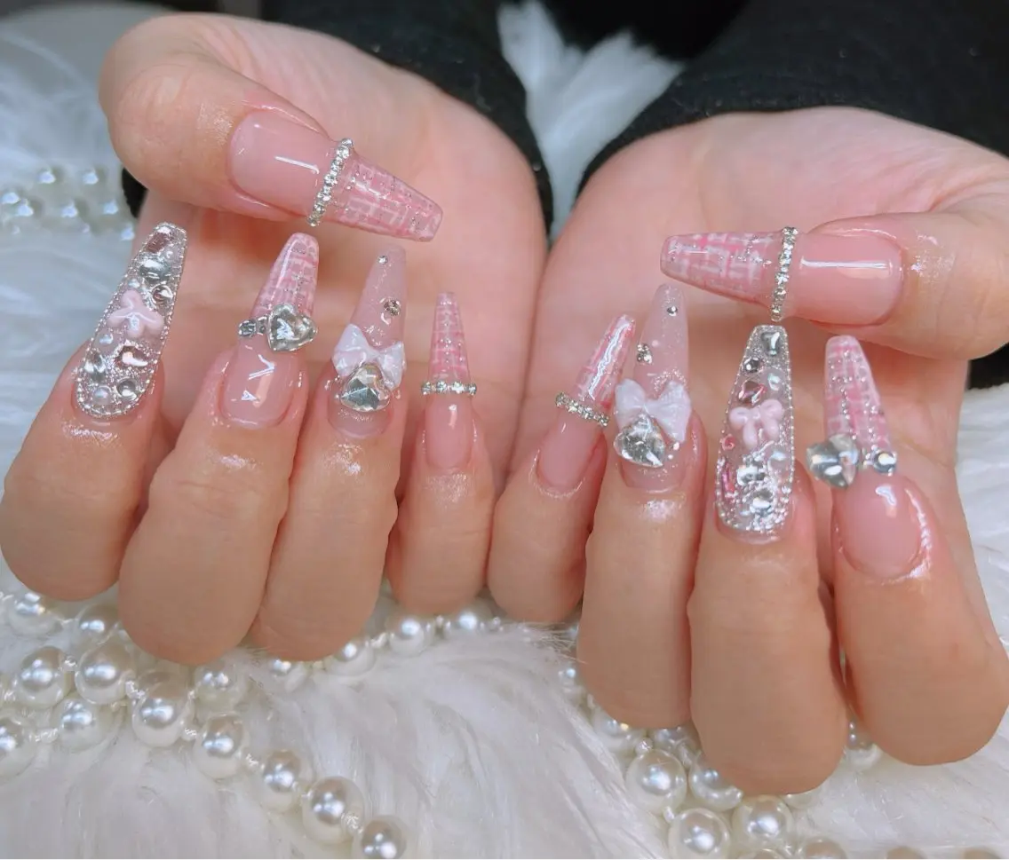 セミロング ハンドネイル Lee _nailのネイルデザイン