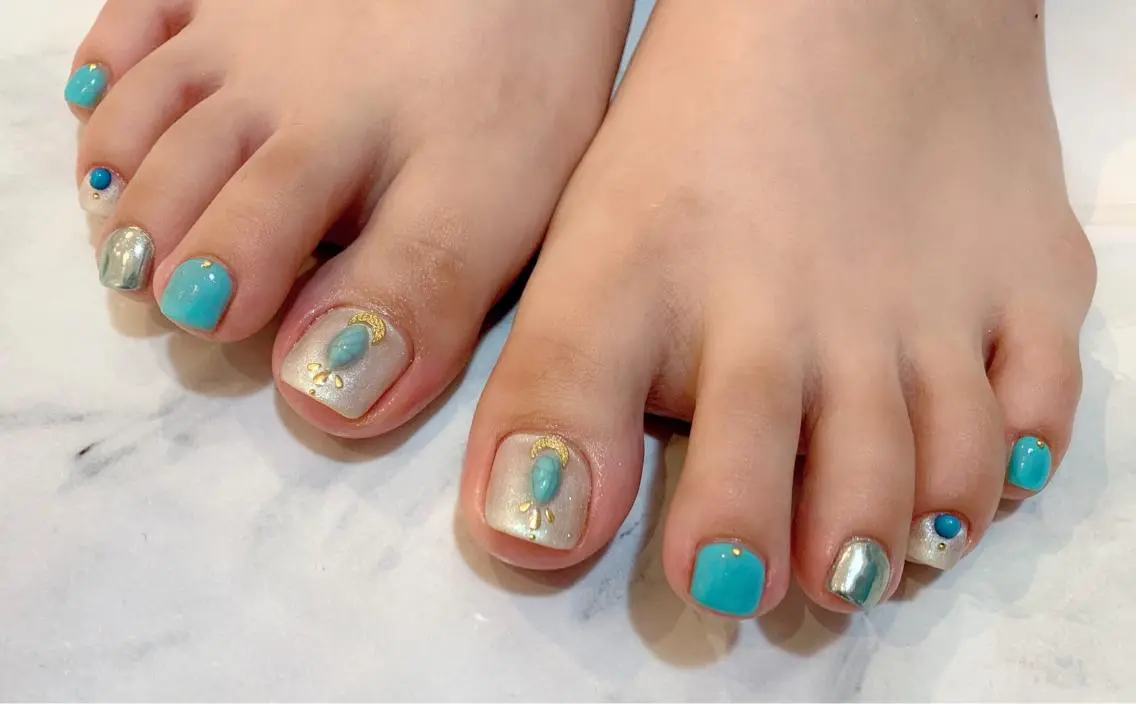 ネイル フットネイル Lino+ ネイル&よもぎ蒸しのネイルデザイン