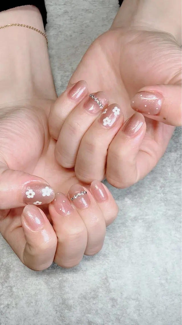 ネイル ハンドネイル ハンドケア shino🌟 痛ネイルのネイルデザイン