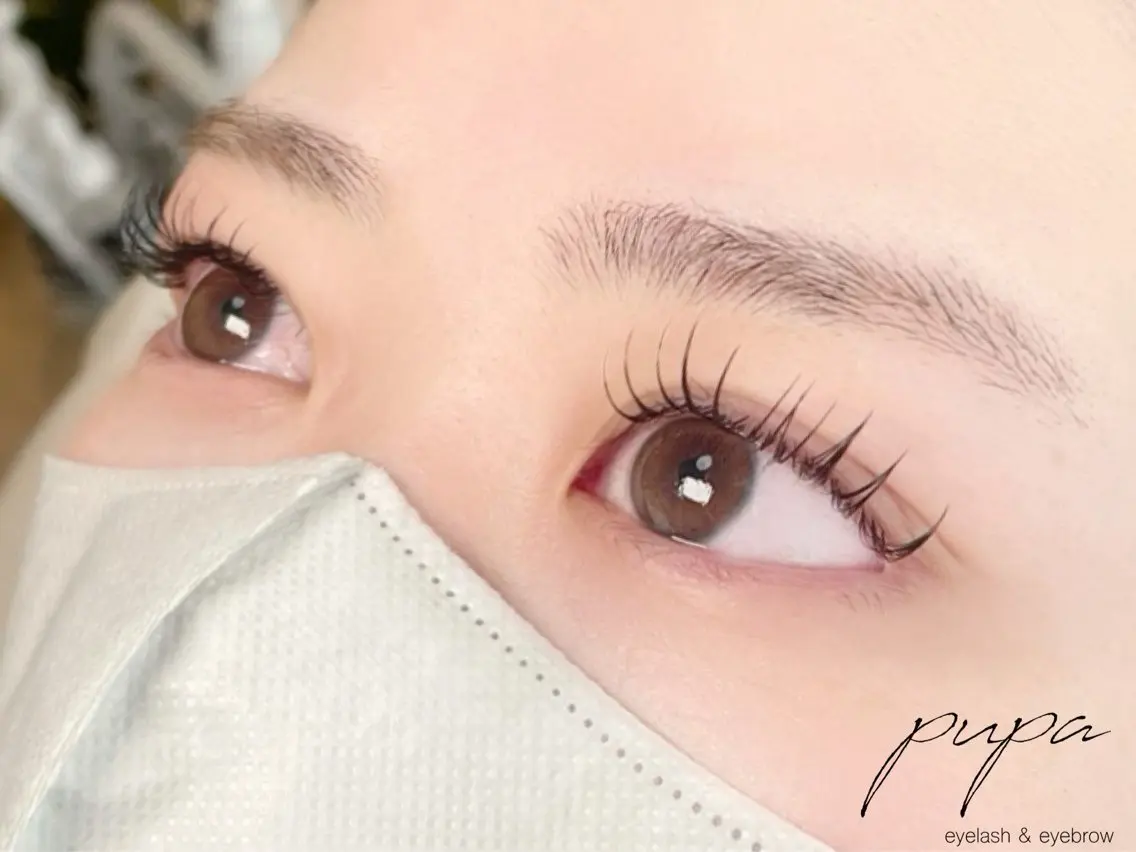 マツエク・マツパ pupa eyelash烏丸店のマツエク・マツパデザイン