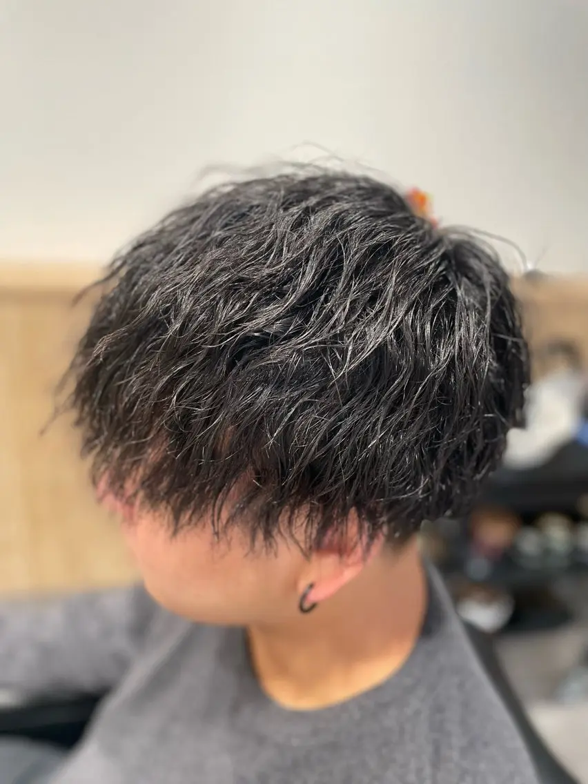 ショート 【メンズカット専門】 バーバー臼井涼真のヘアスタイル