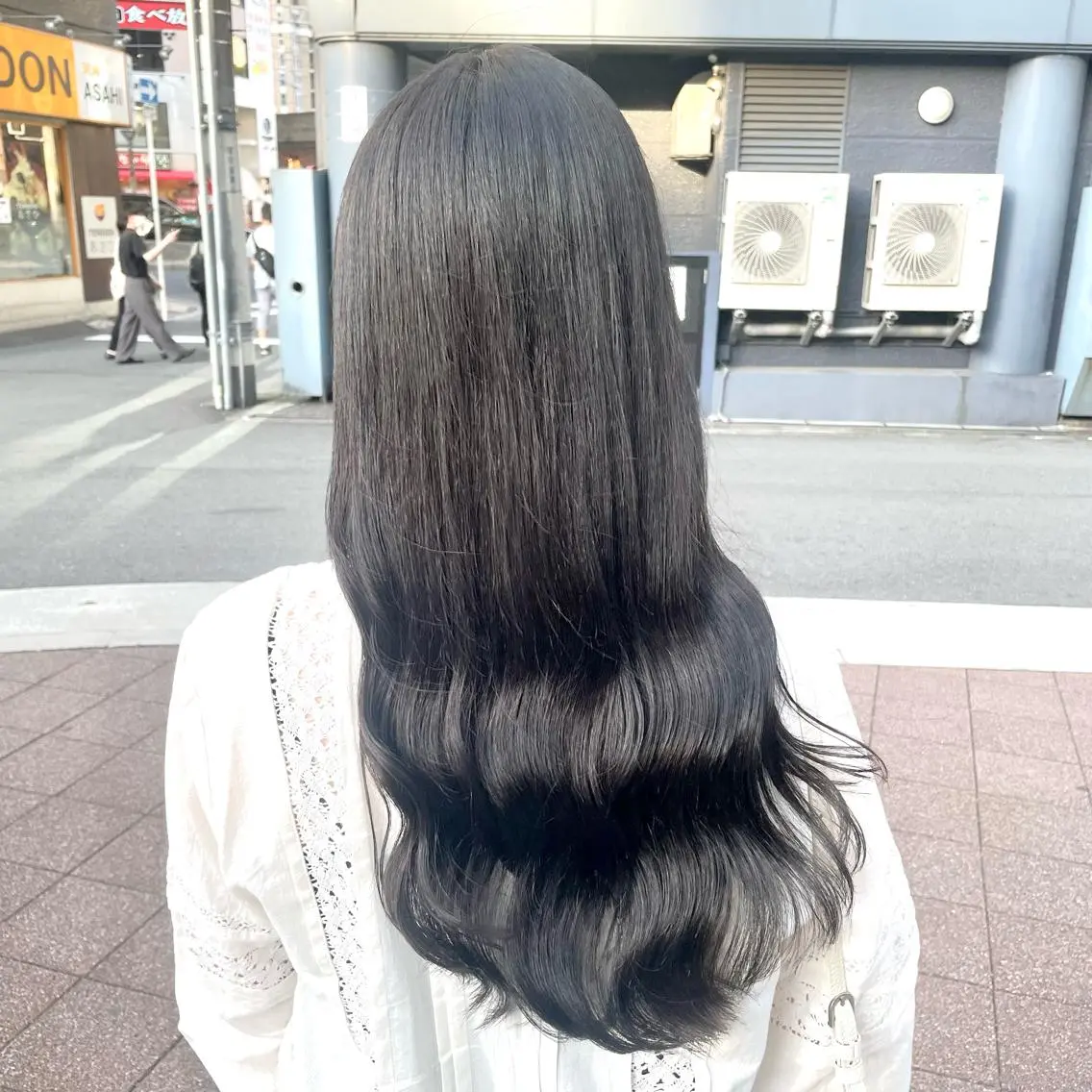 ロング カラー ブリーチなし透明感 🍀梅田・増田のヘアスタイル