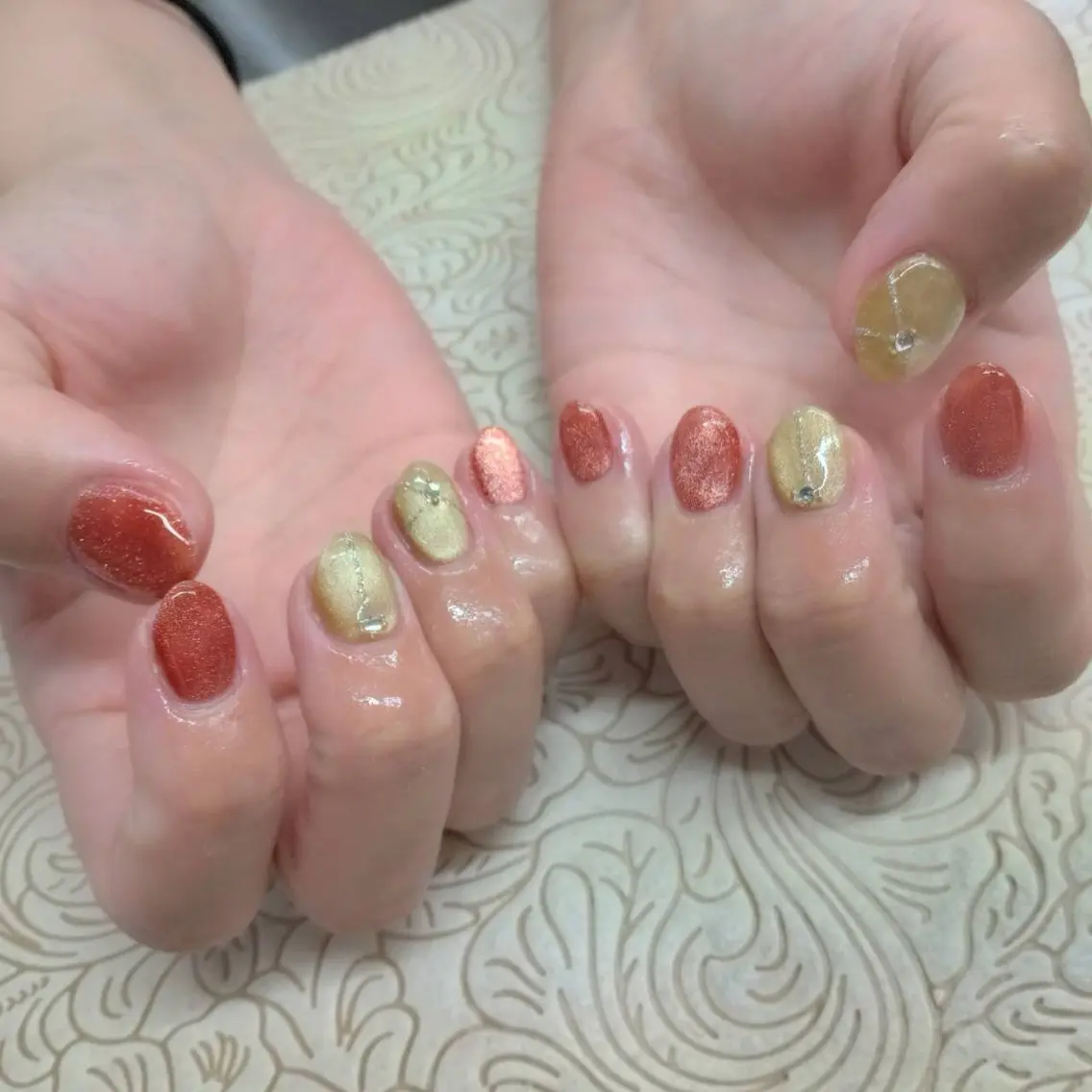 ネイル フラワーネイル precious nail roomのネイルデザイン