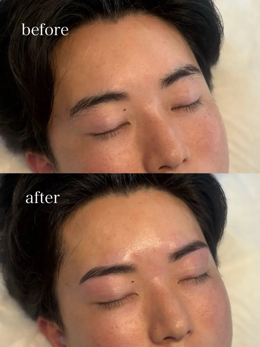 メンズ アイブロウ メンズアイブロウ 眉毛ワックス脱毛 メンズ眉毛サロン| 北堀江|心斎橋の眉毛・アイブロウイメージ