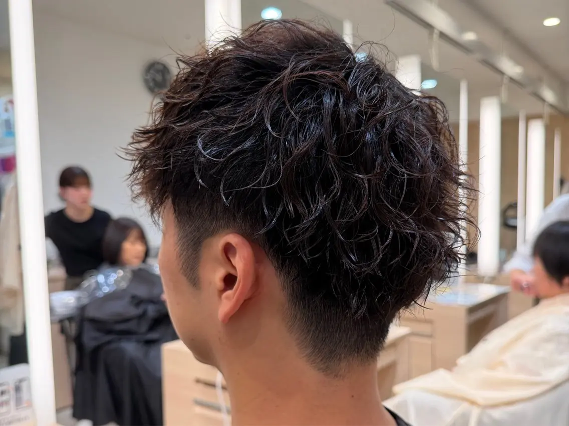 ショート パーマ メンズ メンズカット／パーマ 牛尾丈のヘアスタイル