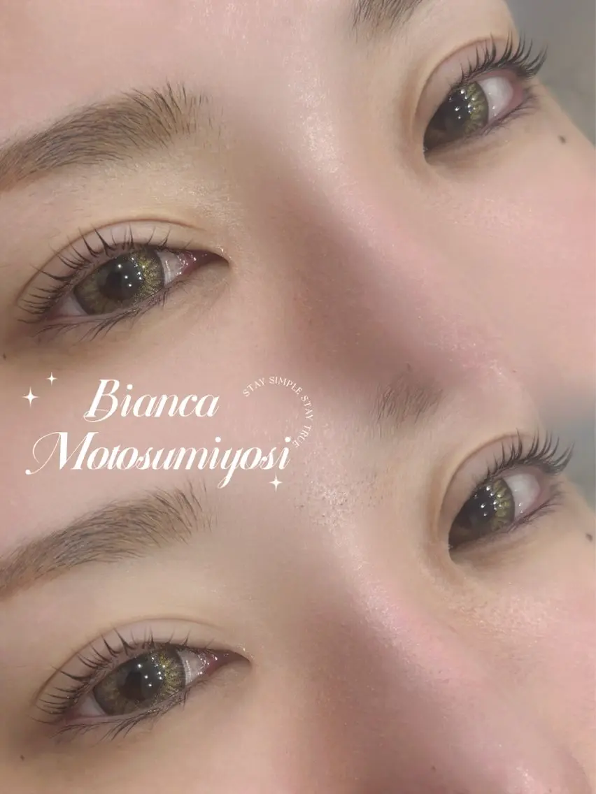 マツエク・マツパ マツパ Bianca 元住吉 麗乃のマツエク・マツパデザイン