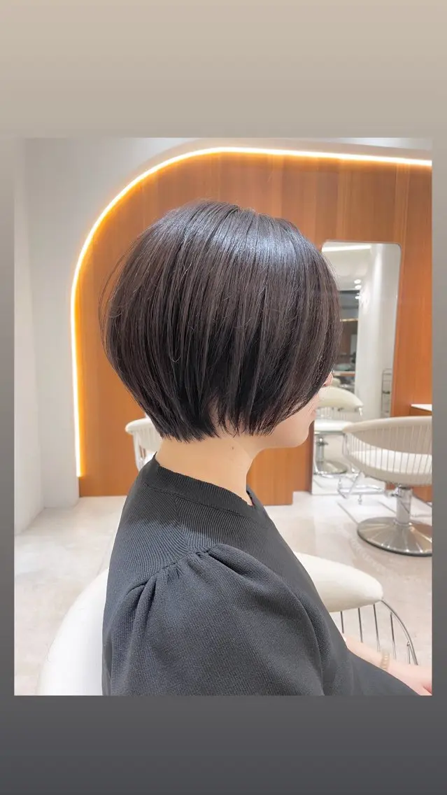 ショート カラー 【渋谷】ボブ・ レイヤーボブ特化✂︎のヘアスタイル