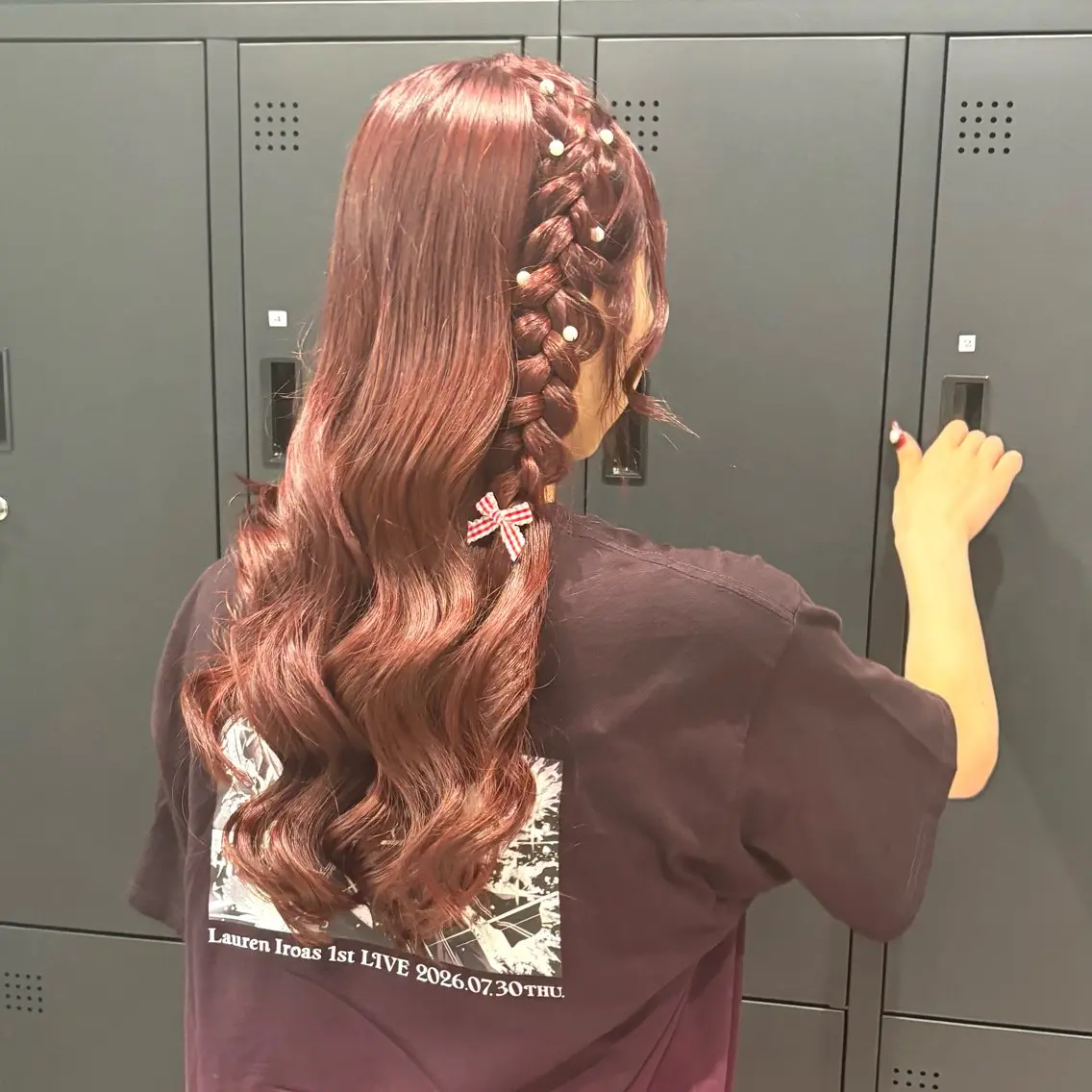 ロング 推し活アレンジ🎀 艶カラー￤nanoのヘアスタイル