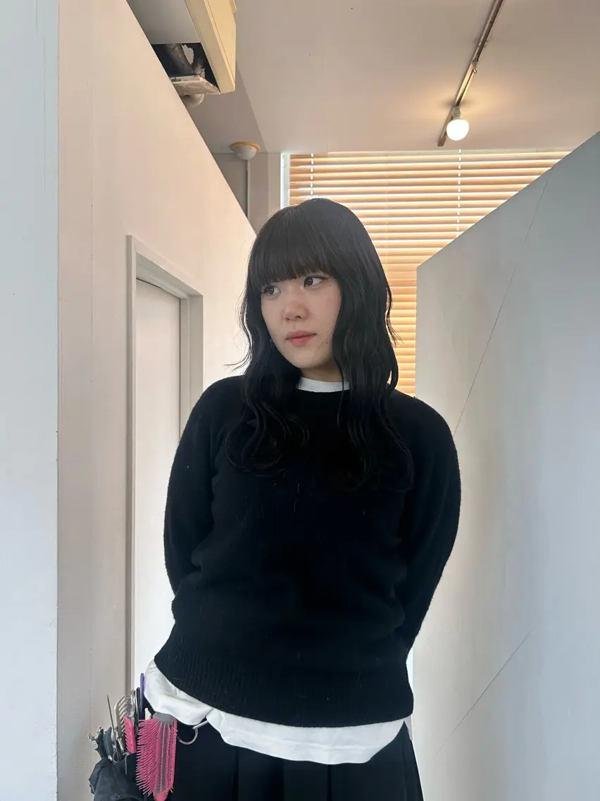 カラー かがやしづ ⭐️カラーモデルのヘアスタイル