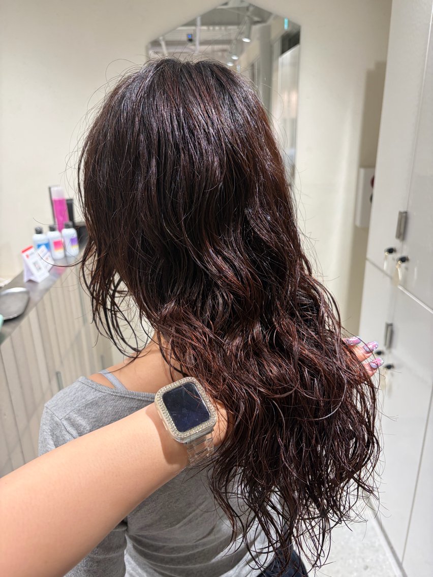 ロング カラー パーマ ロング .⋆⟡💖 Marin💖⟡⋆.のヘアスタイル
