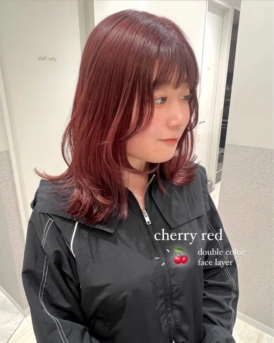 セミロング カラー 透明感カラー 似合わせカット カット ヘアカラー トリートメント 赤み消し/透明感 🪽◝✩ 武者春花のヘアスタイル