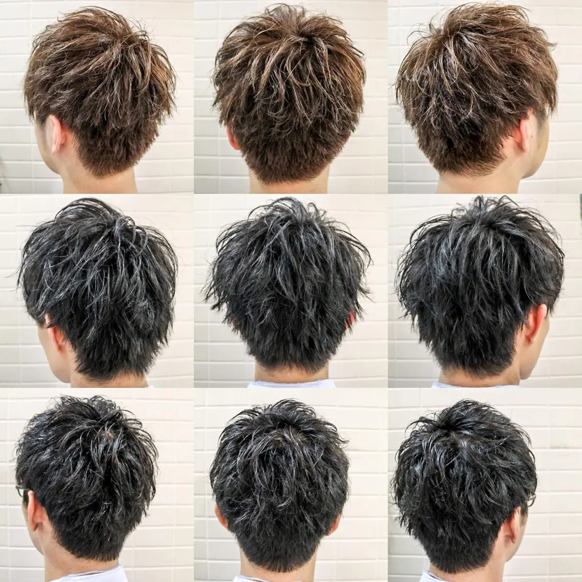 ショート カラー パーマ メンズ 看板犬がお出迎え◎ 初めてでも安心◎のヘアスタイル