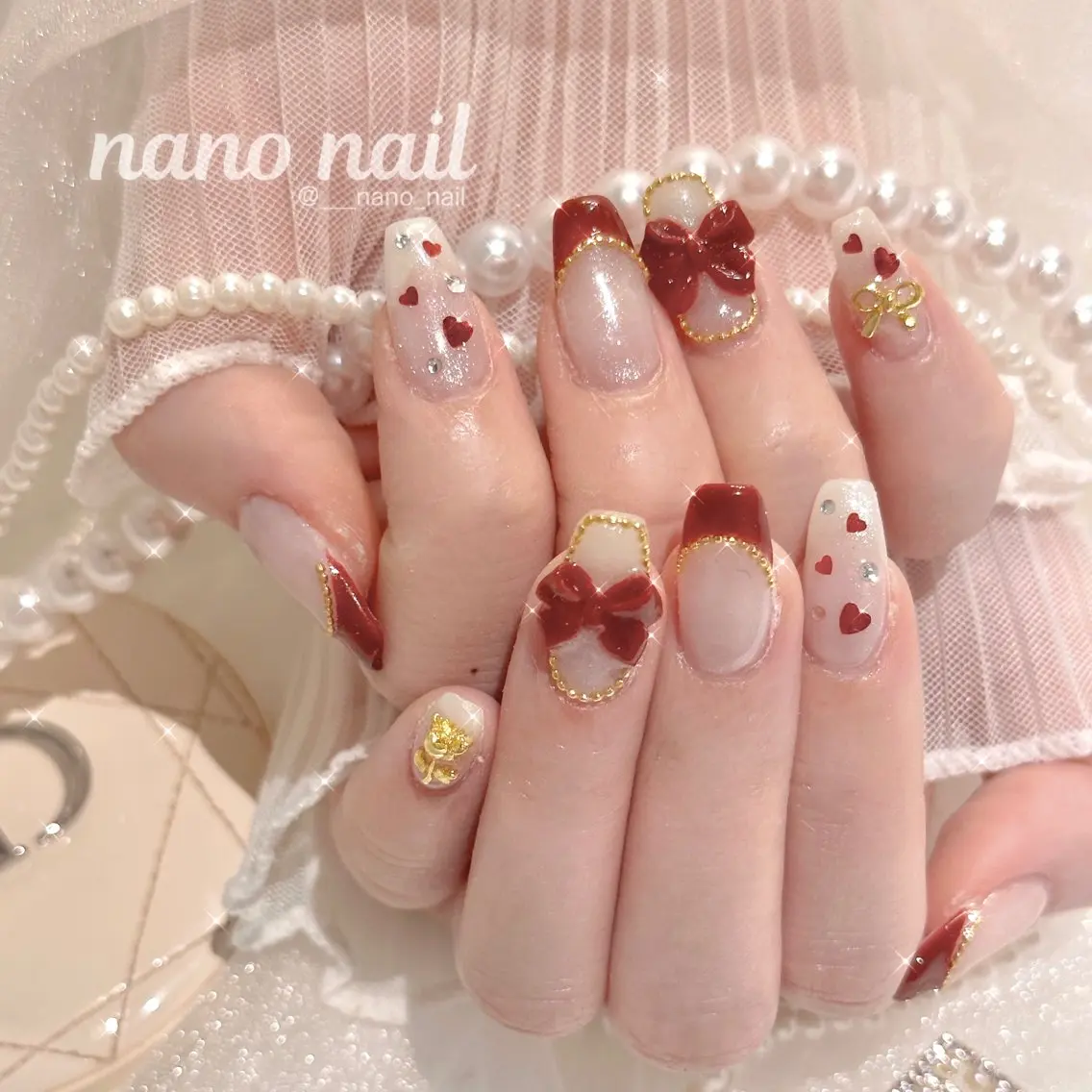 ネイル nano nail☁ 丸の内💫のネイルデザイン