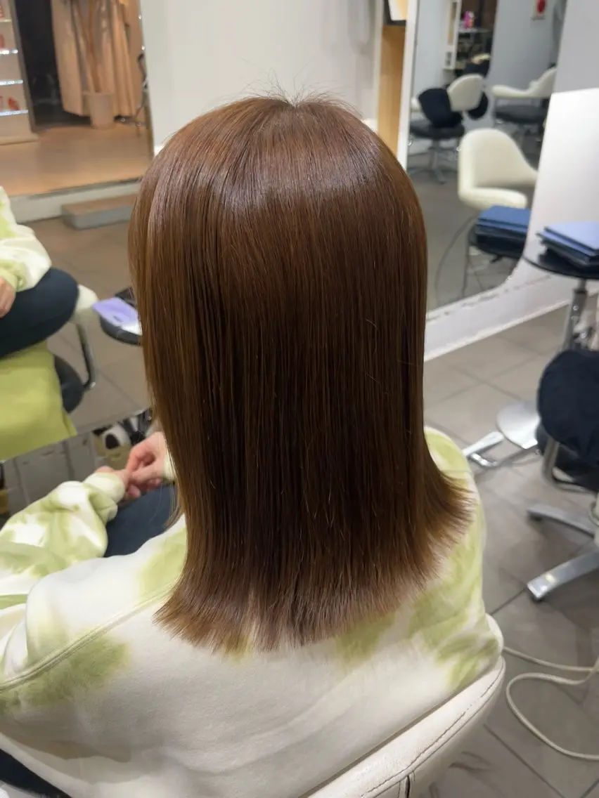 ロング カラー レイヤー/ボブ/艶髪 🎀ENA🎀のヘアスタイル