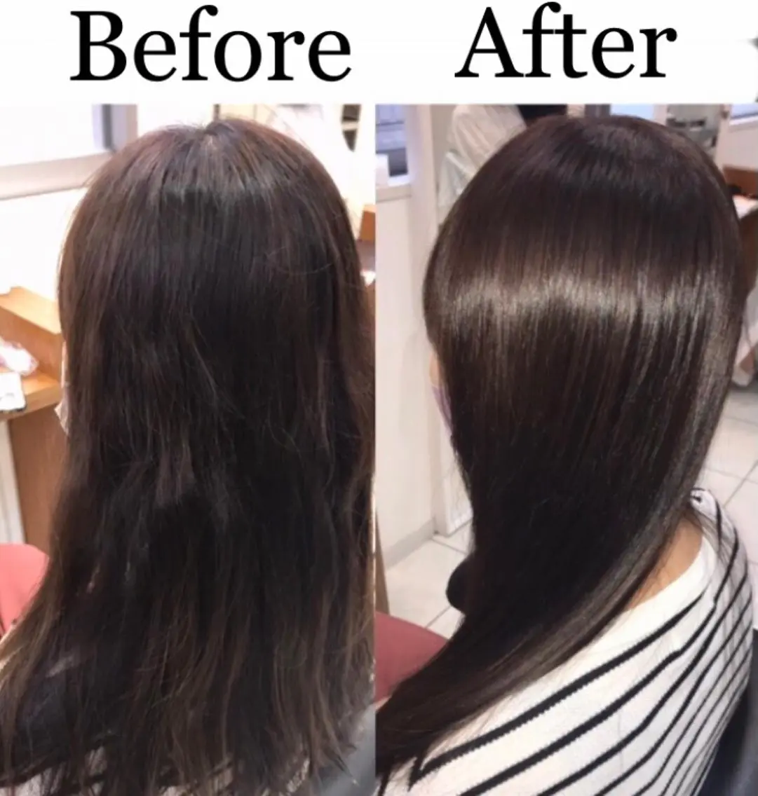 ロング カラー 髪質改善 カット ヘアカラー トリートメント 🌿髪質改善🌿 平井　樹のヘアスタイル