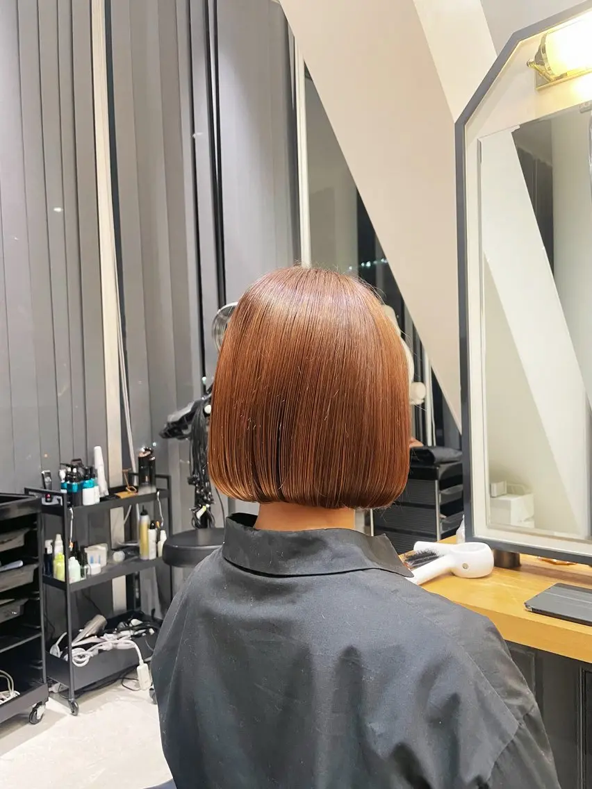 ミディアム 角本 ゆあんのヘアスタイル