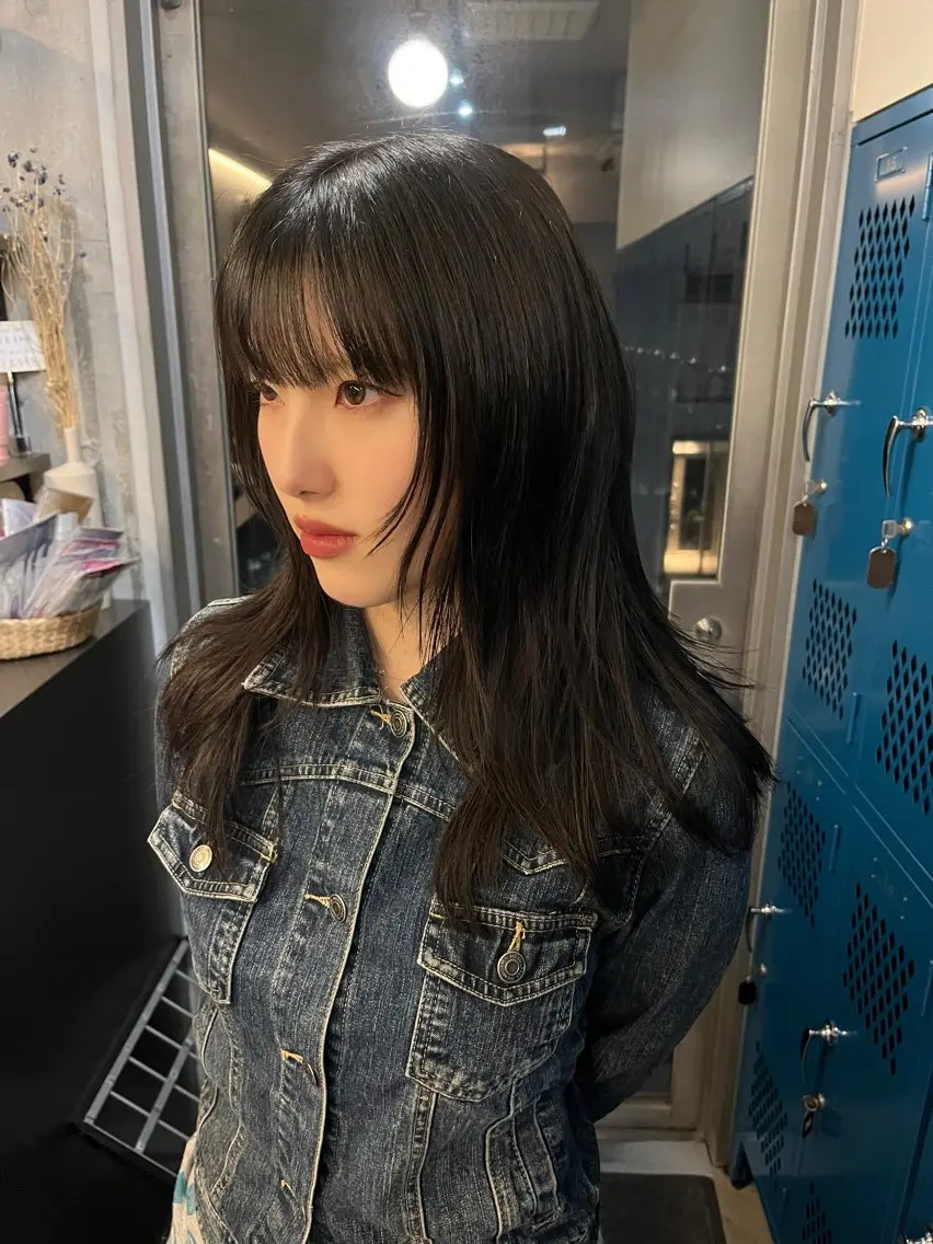 ロング レイヤーカット 韓国ボブ/ハッシュ カットKIRAのヘアスタイル