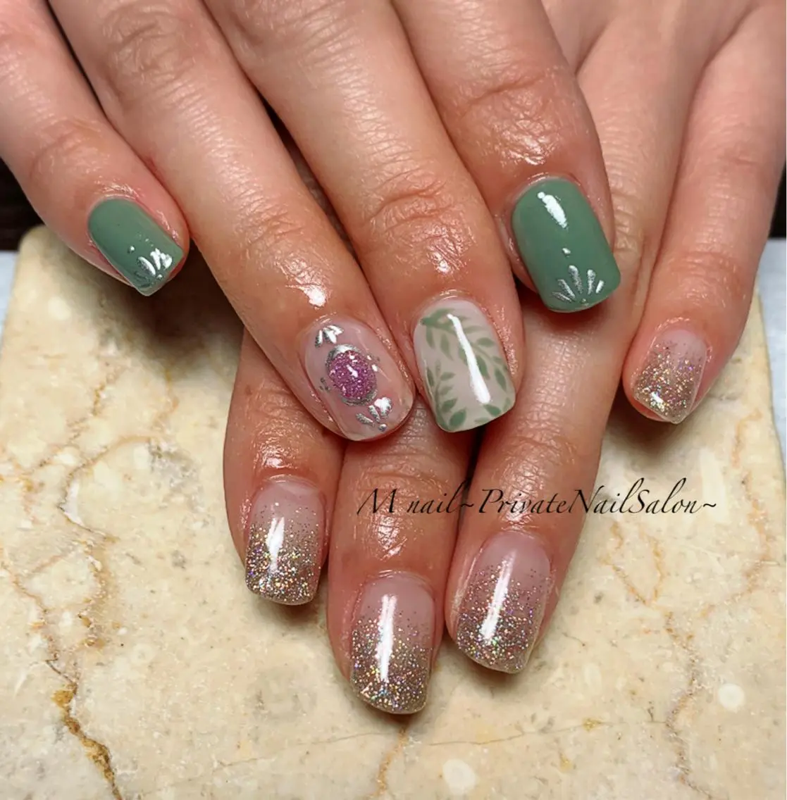 ネイル M nail 市原市ちはら台のネイルデザイン