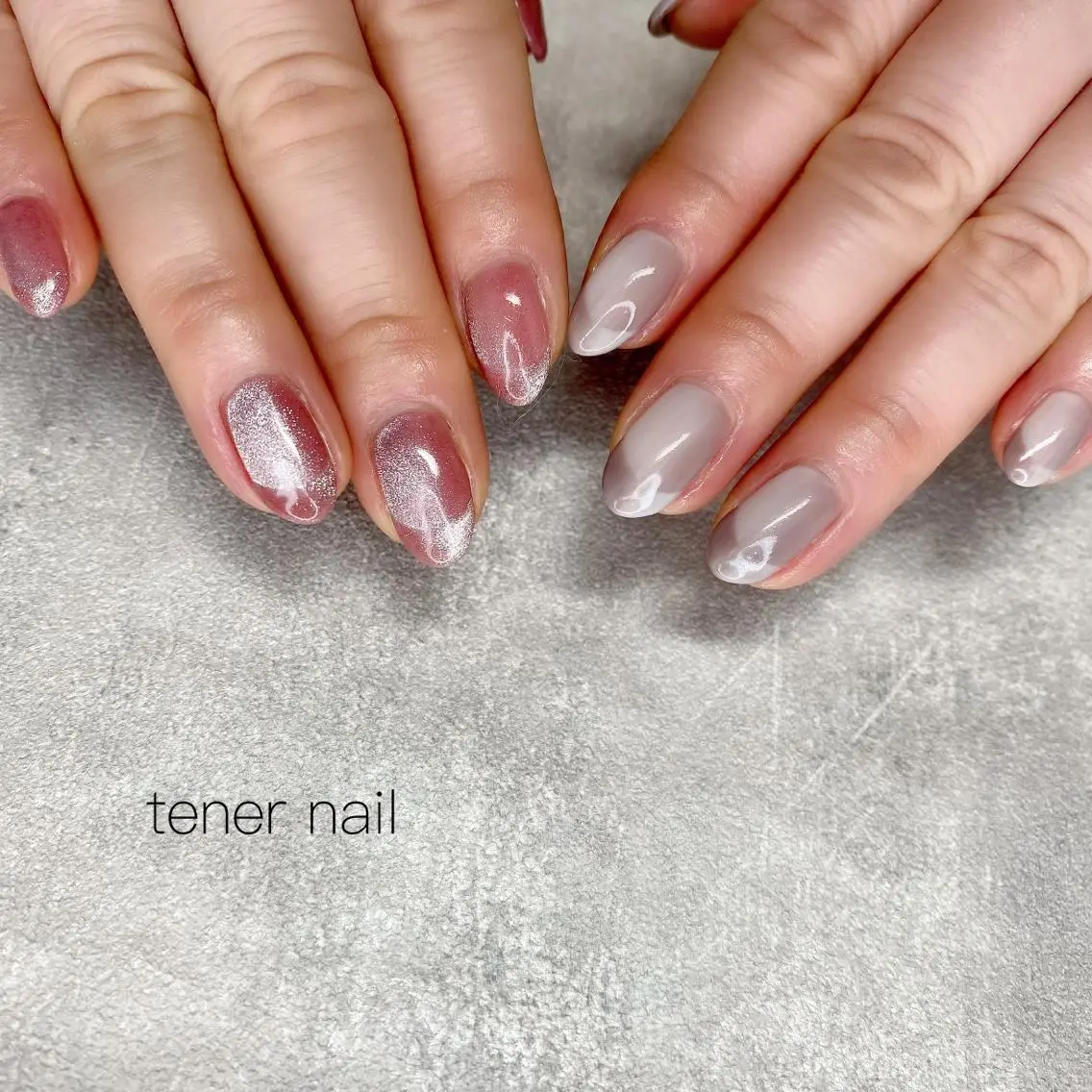 ネイル フレンチネイル オンブレフレンチ テネルネイル tener nailのネイルデザイン