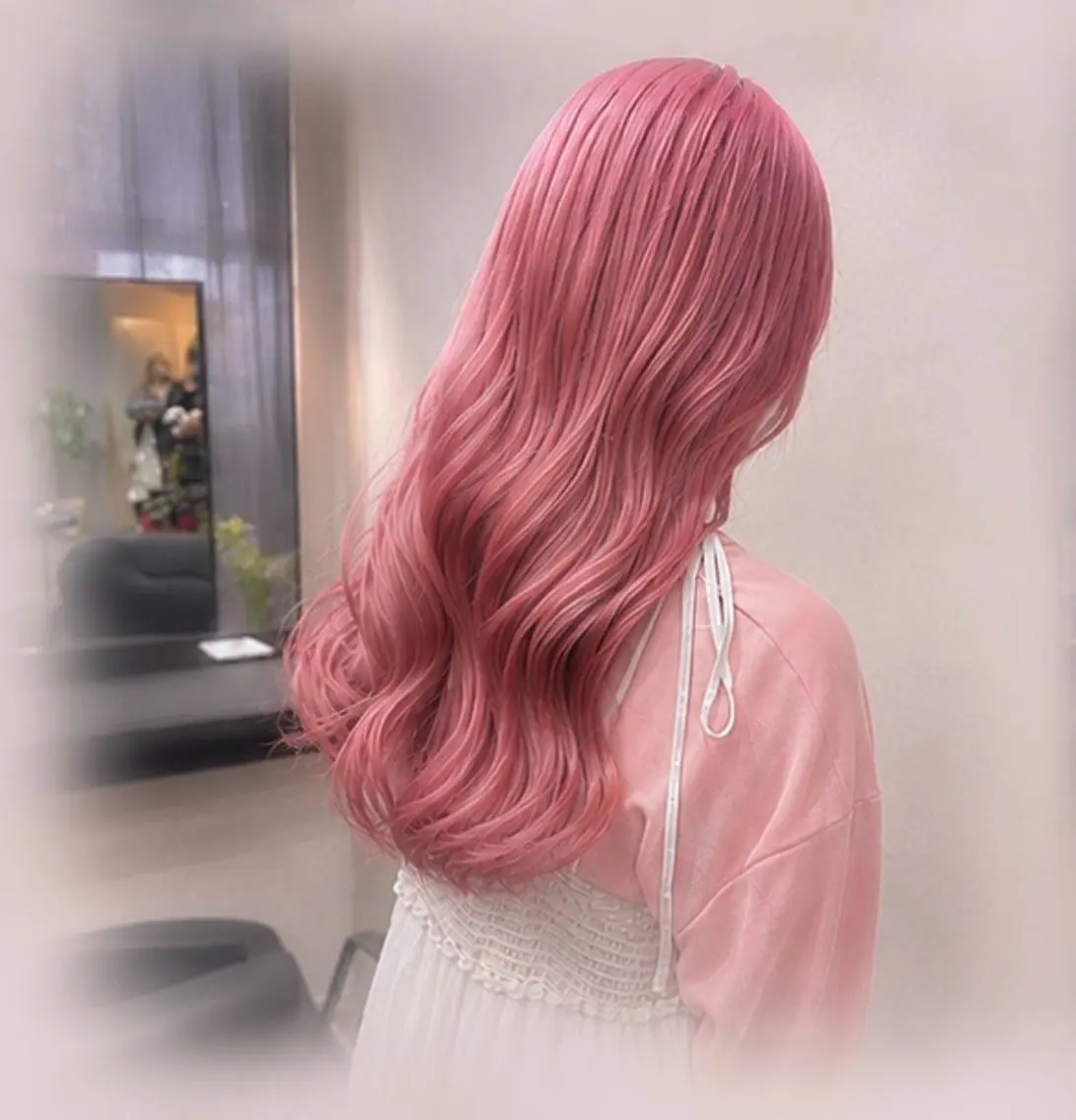 ロング カラー sakina ໒꒱のヘアスタイル