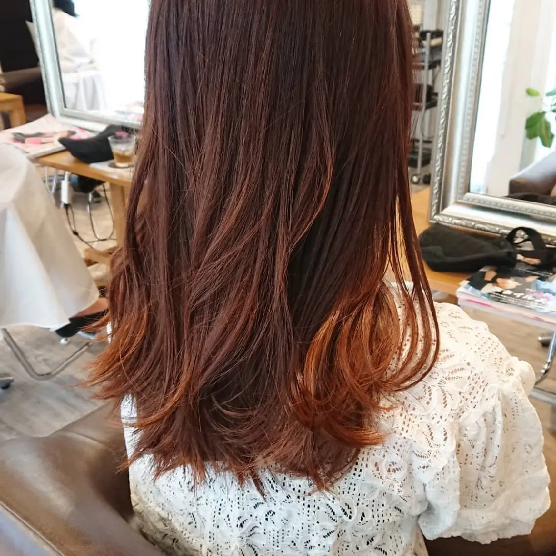 カラー ロング ヘアカラー トリートメント 【髪質改善】川越　  艶髪カラー/木村のヘアスタイル