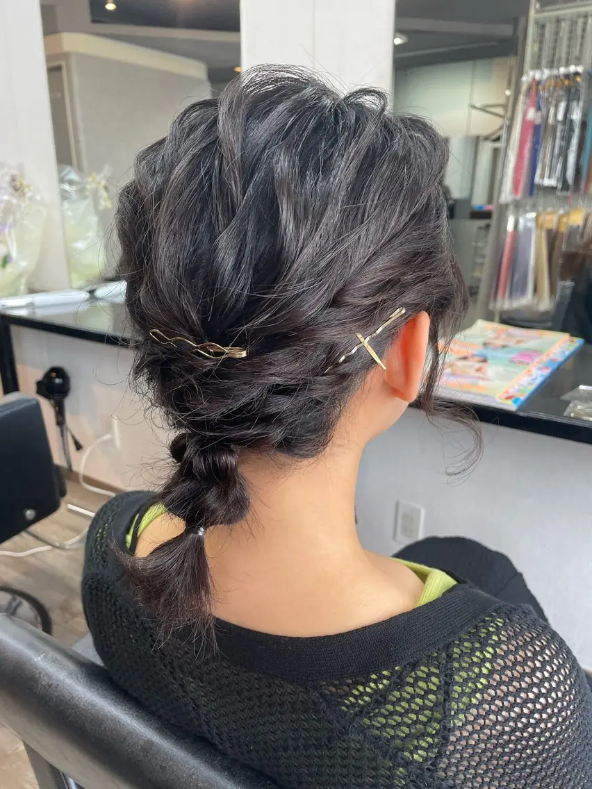 ヘアアレンジ ボブ 💜Rebre** Mayu💜のヘアスタイル