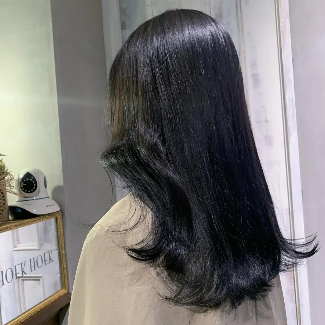 ロング パーマ むらたねね🌻 艶髪🫧韓国ヘアのヘアスタイル