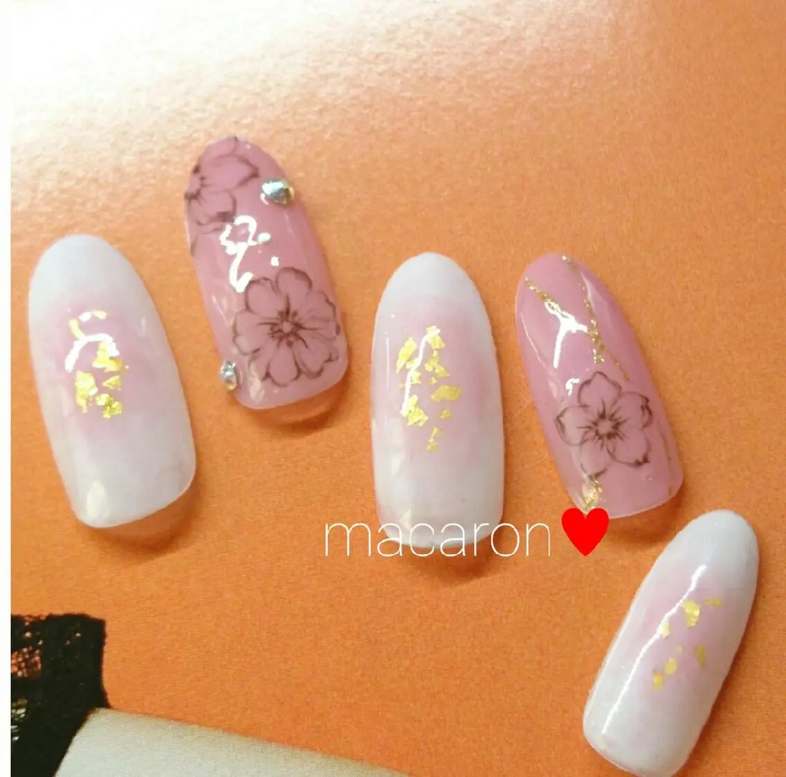 ネイル nail salon macaron のネイルデザイン