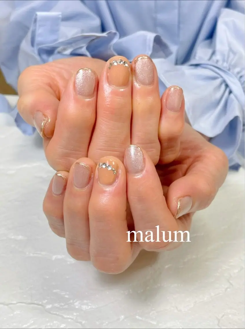 ネイル ハンドネイル malum nailのネイルデザイン